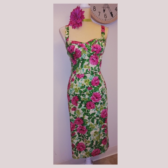 deadly dames Dresses & Skirts - Deadly Dames Vamp Pin-up Dress - NWOT